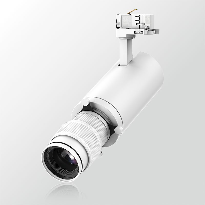 Shapeable LED track light, 30 W, D85